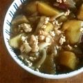 melanie's cooksnap of when they made 簡単！おいしい！さつまいものそぼろ煮☆.