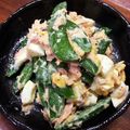 aoebi's cooksnap of when they made スナップえんどうのサラダ.