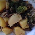 こたつねこくん's cooksnap of when they made しめじとじゃがいもの味噌バター.