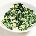 くぅ５２２'s cooksnap of when they made 超簡単ホウレン草白和え.
