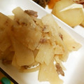 あまいこびと's cooksnap of when they made 挽肉と大根の酢炒め☆.