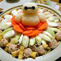 yoshikawa's cooksnap of when they made 簡単加工！ベイマックス雪だるまみぞれ鍋.