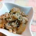いしまいﾁｬﾝ's cooksnap of when they made ころころ大根と薄切り豚ばら肉のこってり煮.