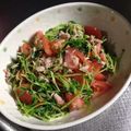 わすれぽ's cooksnap of when they made トマトで鮮やかに☆ツナと豆苗のサラダ.