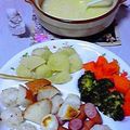 18個's cooksnap of when they made お手軽！簡単！チーズフォンデュ.