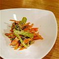 ★あいこママ★'s cooksnap of when they made つぼみ菜とにんじんのゴママヨ和え.