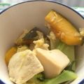 youich's cooksnap of when they made 高野豆腐とかぼちゃの卵とじ.