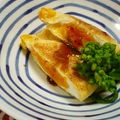 Haru Haru's cooksnap of when they made おあげさんの卵詰め焼き.
