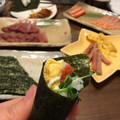 ユゥゆぅ's cooksnap of when they made 手巻きすし☆海苔の巻き方.