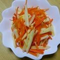 書セラピスト流香's cooksnap of when they made しゃきしゃき☆りんごと人参のサラダ.