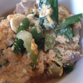 Sally_vis's cooksnap of when they made 葉玉ねぎと豚肉の卵とじ煮.