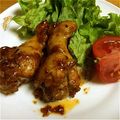 みやちょ☆'s cooksnap of when they made やみつき☆手羽元照り焼きバーベキュー風味.