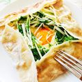 えみヤン's cooksnap of when they made 超簡単なのにお洒落な蕎麦粉のガレット♪.