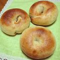 mana♩'s cooksnap of when they made ホシノ天然酵母 ベーシックベーグル.