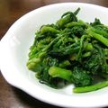 お空のうさぎ's cooksnap of when they made 水っぽくならない！菜の花のからしあえ.