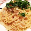 mabi0809 's cooksnap of when they made ツナと長いものにんにくバター醤油パスタ.