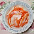あざらしの赤ちゃん's cooksnap of when they made カブと人参の甘酢.