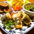まりみぃ's cooksnap of when they made ササミの野菜磯辺巻き.