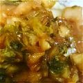 玉葱♪'s cooksnap of when they made 余った白菜の漬物でしっとりふりかけ風.