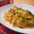 runa10's cooksnap of when they made もやしで満足なおかず～♪.