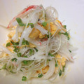 yummy?'s cooksnap of when they made 簡単美味♪大根カニカマ炒り卵のマヨサラダ.