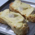 Hoink's cooksnap of when they made 贅沢チーズトースト.