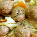 トマトはリコピン's cooksnap of when they made スパイシーな白菜と肉団子の旨み炒め.