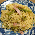 ぼれちゃん's cooksnap of when they made フキノトウのペペロンチーノ.