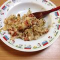 ポリシーチョコ's cooksnap of when they made 金山さんのチャーハン.