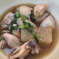 まな7's cooksnap of when they made ホタルイカと大根の煮物.