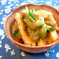 薄荷パン's cooksnap of when they made キュウリと油揚げの梅風味の酢の物.