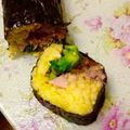 えるぷょるぴBABY's cooksnap of when they made ★鯖缶deクチナシ巻き寿司.