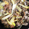 minalu's cooksnap of when they made 牛コマ肉と大根のオイスターソース炒め.
