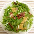プリヲ's cooksnap of when they made 水菜とベーコンのサラダ.