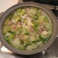 と～ま～'s cooksnap of when they made 白ネギと白菜だけのモツ鍋.