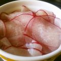 ゆざく's cooksnap of when they made サラダ大根の甘酢漬け.