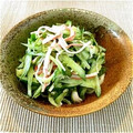 ゆずゴーヤ's cooksnap of when they made キュウリとカニカマのマヨネーズ和え.