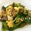 papikun's cooksnap of when they made ほうれん草の炒り卵和え.