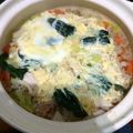 クックTEVPHR☆'s cooksnap of when they made 生姜入り玄米卵雑炊.