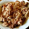 りさニャンコ's cooksnap of when they made 豚肉とモヤシのポン酢炒め.