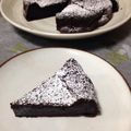 つーゆうう's cooksnap of when they made 生チョコ風ガトーショコラ.
