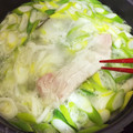 premegu's cooksnap of when they made 白だしで旨♪葱たっぷり豚しゃぶしゃぶ 鍋.