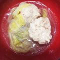 ごんた1028's cooksnap of when they made 白菜と鶏団子の春雨たっぷりスープ♪♪.