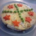 しゅんみゆ's cooksnap of when they made 簡単ケーキ型寿司.