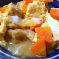 ゆらおり's cooksnap of when they made 車麩と豆苗の卵とじ.