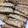 波琉spring's cooksnap of when they made くるみとブランシリアルのビスコッティー.
