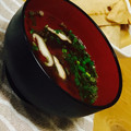 のん♪♪のん's cooksnap of when they made 簡単：煮るだけ：椎茸と白だしのお吸い物.