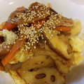 marikatou's cooksnap of when they made 残り野菜と豚こまのカンタン甘酢炒め☆.