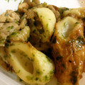 goopeesan's cooksnap of when they made 鶏胸肉とちくわのあおさ炒め.