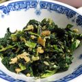 ちばたま's cooksnap of when they made 大根葉のオイスターソース炒め.